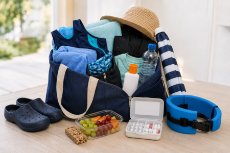 Badetasche für Senioren
